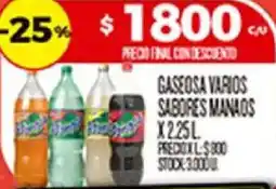 Supermercados DIA Gaseosa varios sabores manaos oferta