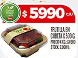 Supermercados DIA Frutilla en cubeta oferta