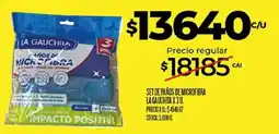 Supermercados DIA La gauchita paños de microfibra oferta
