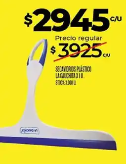Supermercados DIA La gauchita secavidrios plástico oferta