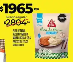 Supermercados DIA Mama cocina puré de papas oferta