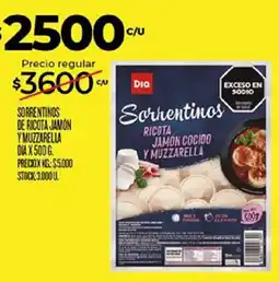 Supermercados DIA Dia sorrentinos oferta