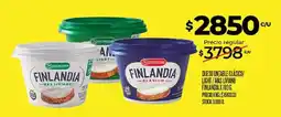 Supermercados DIA Finlandia queso untable clásico/ light / más liviano oferta