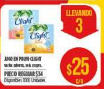 Supermercados Vea Clight Jugo En Polvo oferta