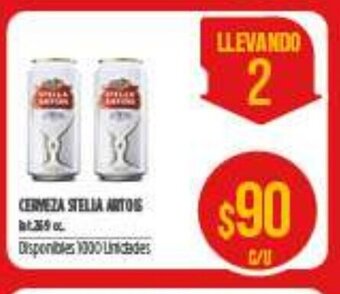 Supermercados Vea Cerveza Stella Artois oferta