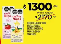 Supermercados DIA Las tres niñas yogur oferta