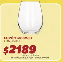 Supermercados Vea Copón gourmet oferta