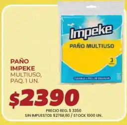 Supermercados Vea Impeke paño multiuso oferta