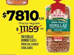Supermercados DIA Oroweat semillas oferta