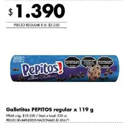 Disco Pepitos! galletitas regular oferta