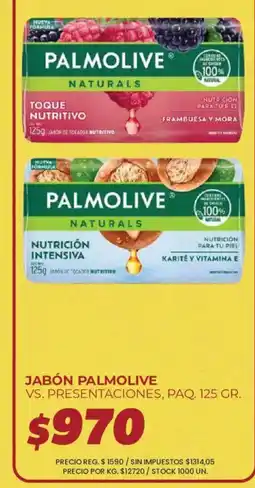 Supermercados Vea Palmolive jabón oferta