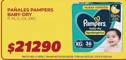 Supermercados Vea Pampers pañales baby-dry oferta