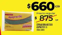 Supermercados DIA Asapactic esponja fibra multiuso oferta