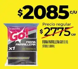 Supermercados DIA La gaucheta fibra parrillera go! x1 u oferta