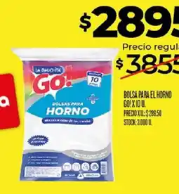 Supermercados DIA La gauchita go bolsas para horno oferta