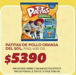Supermercados Vea Patitas patitas de pollo granja del sol oferta