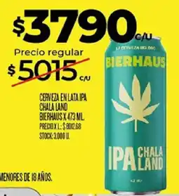 Supermercados DIA Bierhaus ipa chala land oferta