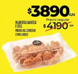 Supermercados DIA Palmeritas manteca oferta