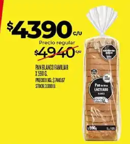 Supermercados DIA Pan blanco familiar oferta