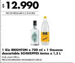 Disco Brighton gin oferta