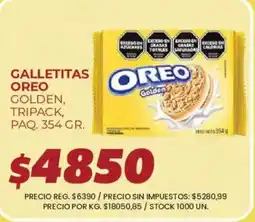 Supermercados Vea Oreo galletitas golden oferta