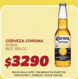 Supermercados Vea Corona cerveza oferta