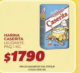 Supermercados Vea Caserita harina leudante oferta