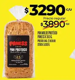 Supermercados DIA Paness pan proteico oferta