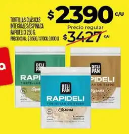 Supermercados DIA Deli pan tortillas clásicas oferta