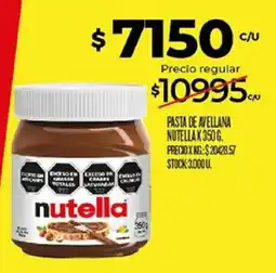 Supermercados DIA Nutella pasta de avellana oferta