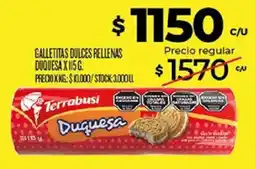 Supermercados DIA Terrabusi galletitas dulces rellenas duquesa oferta