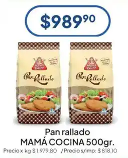Hergo Mamá cocina pan rallado oferta
