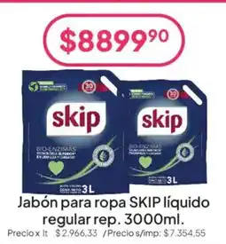Hergo Skip jabón para ropa líquido regular oferta