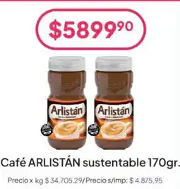 Hergo Arlistán café oferta