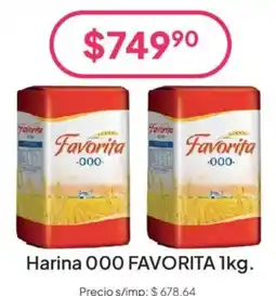 Hergo Favorita harina 000 oferta