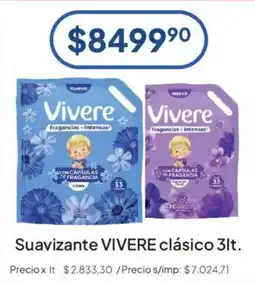 Hergo Vivere suavizante clásico oferta