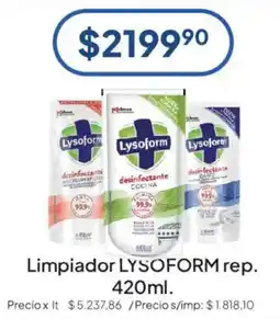 Hergo Lysofom limpiador oferta