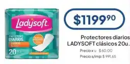 Hergo Ladysoft protectores diarios clásicos oferta