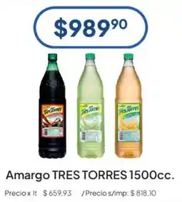 Hergo Tres torres amargo oferta