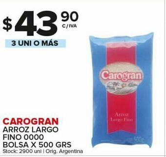 Carrefour Arroz largo carogran 500g oferta