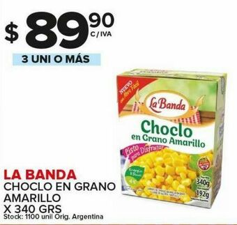 Carrefour Choclo en grano amarillo la banda 340g oferta
