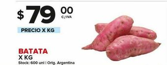 Carrefour Batata x kg oferta