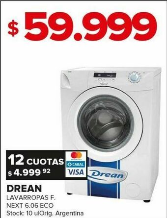Carrefour Lavarropas drean 6.06 eco oferta
