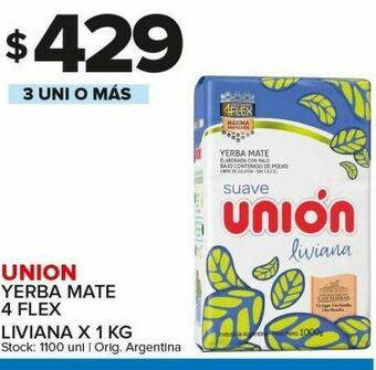 Carrefour Maxi Yerba mate unión kg oferta