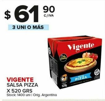 Carrefour Maxi Salsa pizza vigente 520g oferta