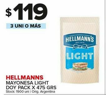 Carrefour Maxi Mayonesa hellmann's 475g oferta