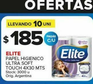 Carrefour Maxi Papel higiénico elite oferta
