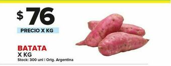 Carrefour Maxi Batata x kg oferta