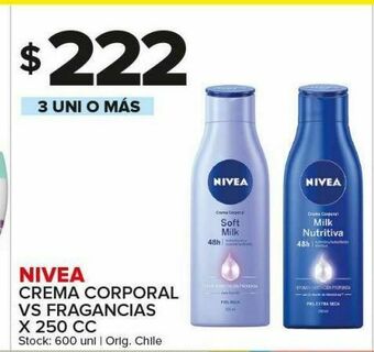 Carrefour Maxi Crema corporal nivea oferta