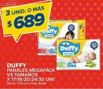 Carrefour Maxi Pañales duffy oferta